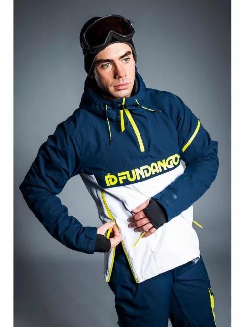 Fundango BURNABY LOGO Anorak for men in dark blue 6