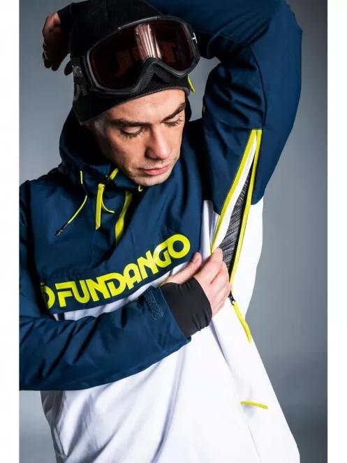 Fundango BURNABY LOGO Anorak for men in dark blue 7