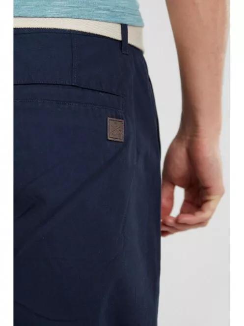 Fundango North Shore Chino Short for men in dark blue 4