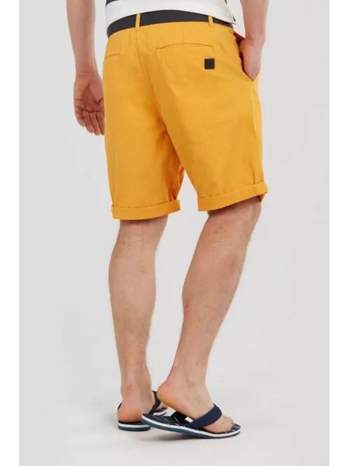 Short Homme Coton Biologique Orange