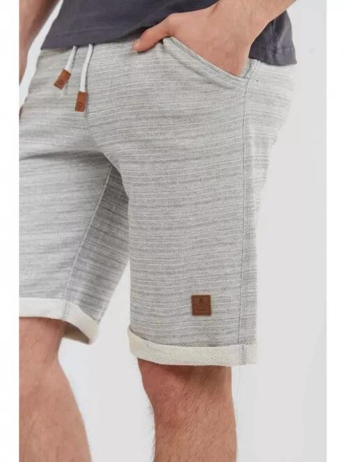 Fundango Sunny Sweatshort for men in grey 4
