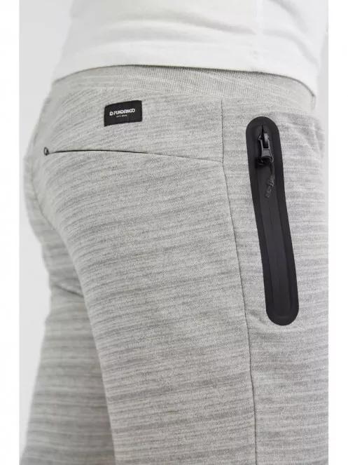 Fundango Woody Sweatshort for men in grey 4