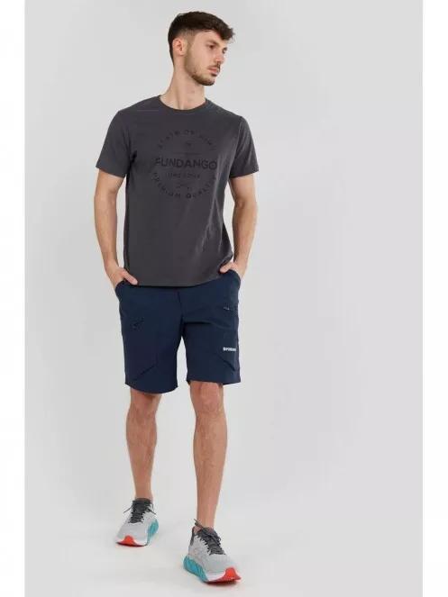 Fundango Barnet Cargo Short for men in dark blue 6