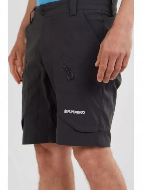 Fundango Barnet Cargo Short for men in grey 4
