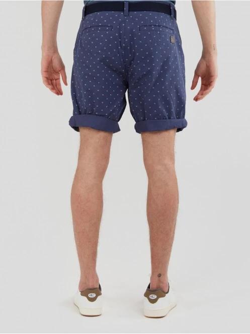 Fundango North Shore Chino Shorts for men in dark blue 3
