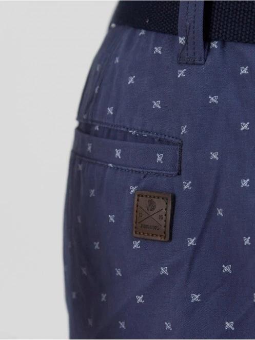 Fundango North Shore Chino Shorts for men in dark blue 5