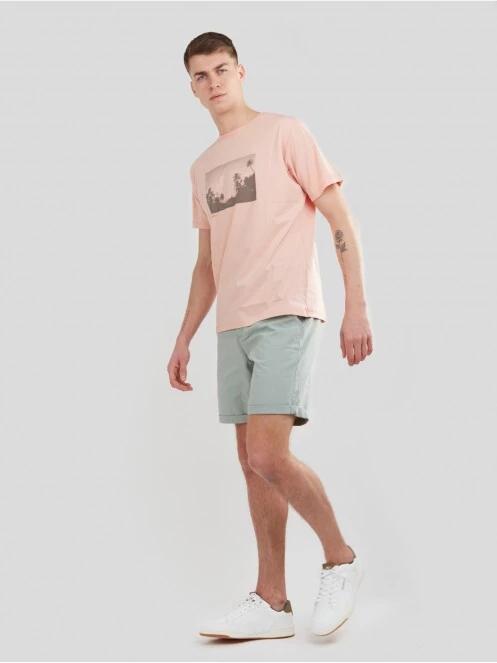 Fundango North Shore Chino Shorts for men in green 4