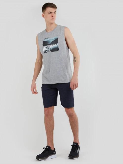 Fundango Woody Sweatshort for men in dark blue 5