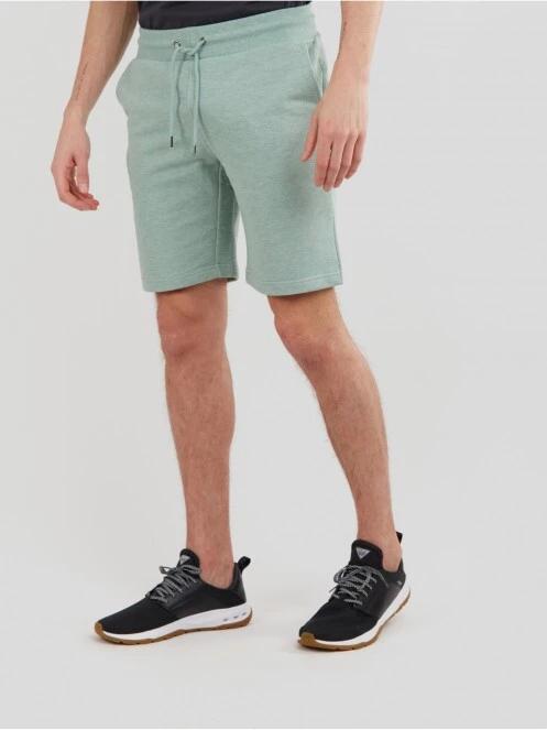 Fundango Delon Sweatshort for men in green 4