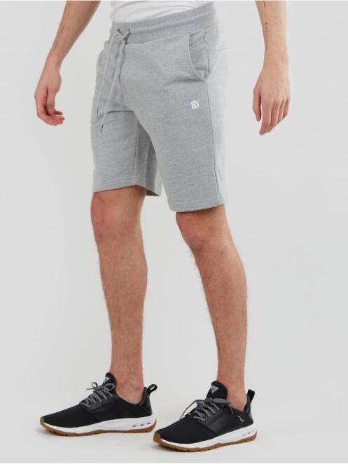 Fundango Delon Sweatshort for men in grey 4