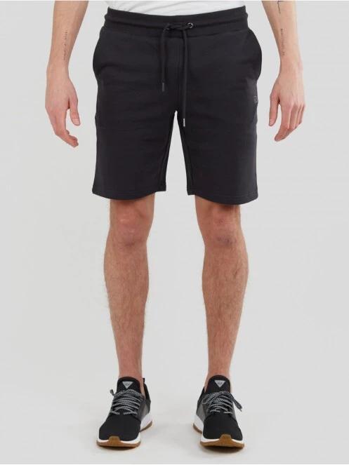 Fundango Delon Sweatshort for men in black 2