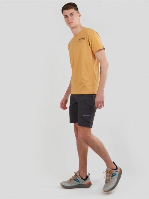 Fundango Barnet Cargo Short for men in grey 5