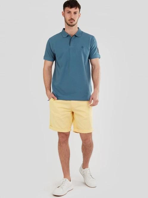 Fundango North Shore Chino Shorts for men in yellow 4
