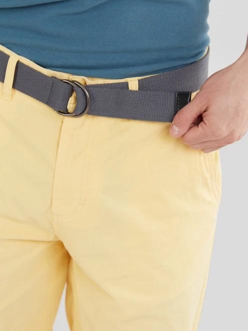 Fundango North Shore Chino Shorts for men in yellow 5
