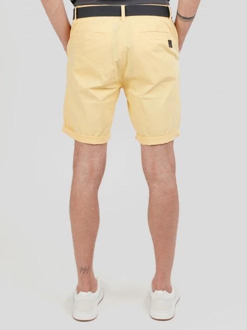 Fundango North Shore Chino Shorts for men in yellow 3