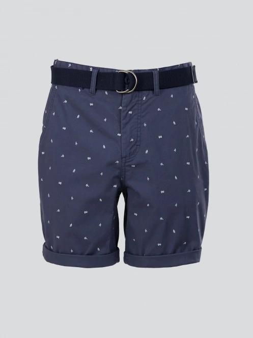 Fundango North Shore Chino Shorts for men in dark blue 9