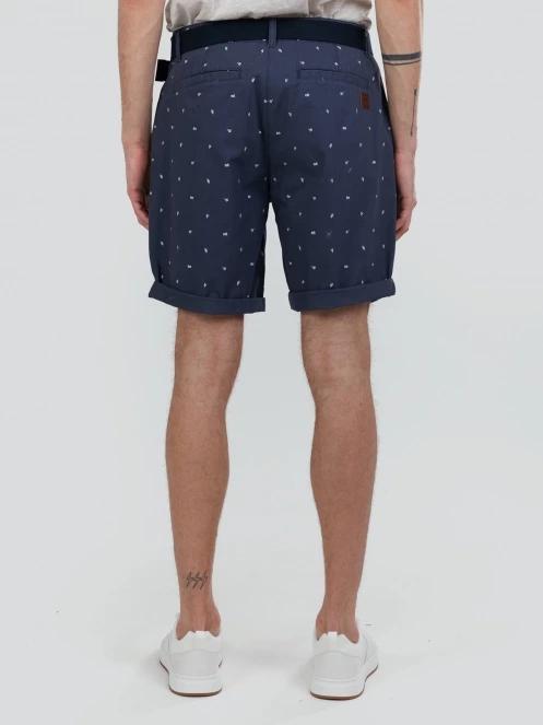 Fundango North Shore Chino Shorts for men in dark blue 3