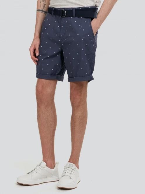 Fundango North Shore Chino Shorts for men in dark blue 5
