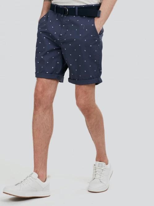 Fundango North Shore Chino Shorts for men in dark blue 6