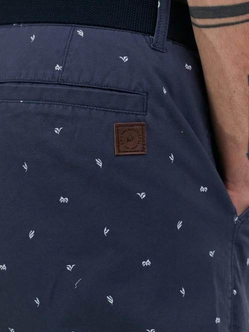 Fundango North Shore Chino Shorts for men in dark blue 8