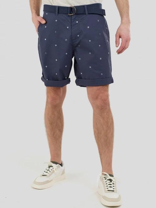 Fundango North Shore Chino Shorts for men in dark blue 2
