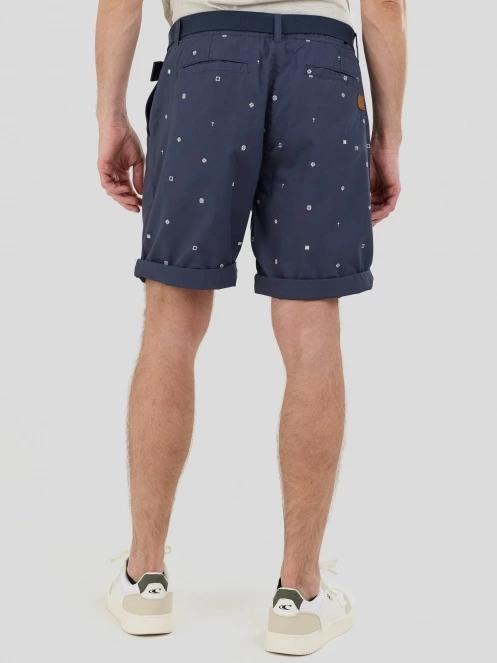 Fundango North Shore Chino Shorts for men in dark blue 3