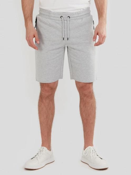 Fundango Woody Sweatshort for men in grey 2