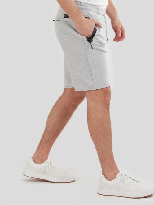 Fundango Woody Sweatshort for men in grey 7