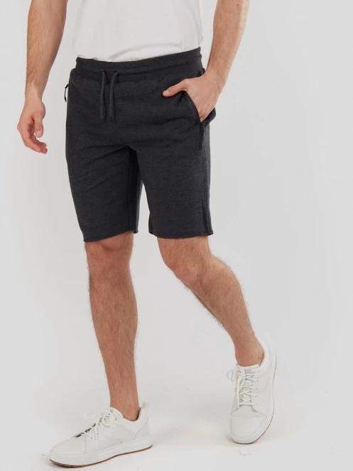 Fundango Woody Sweatshort for men in black 2