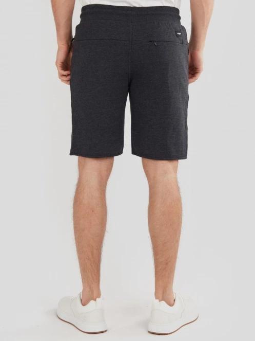 Fundango Woody Sweatshort for men in black 3