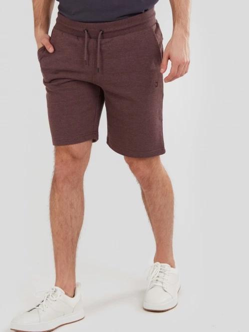 Fundango Delon Sweatshort for men in purple 2
