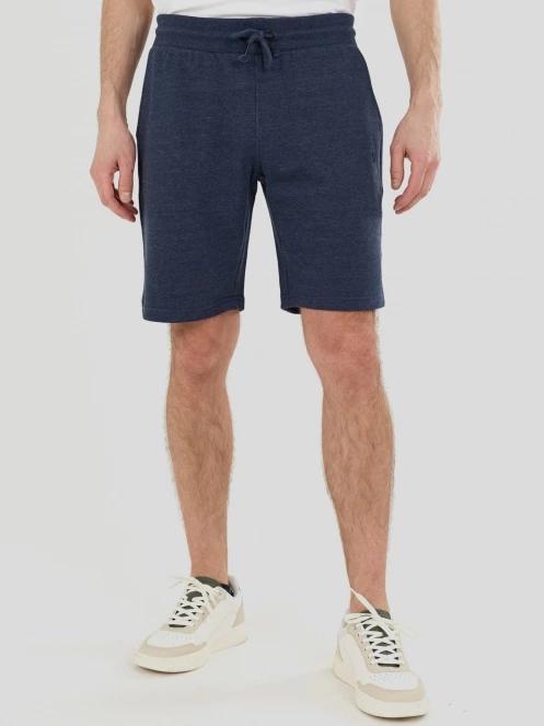 Fundango Delon Sweatshorts for men in dark blue 2