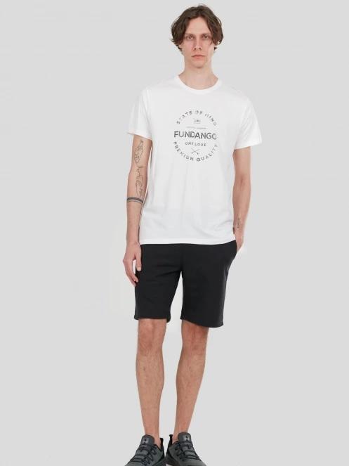 Fundango Delon Sweatshorts for men in black 4