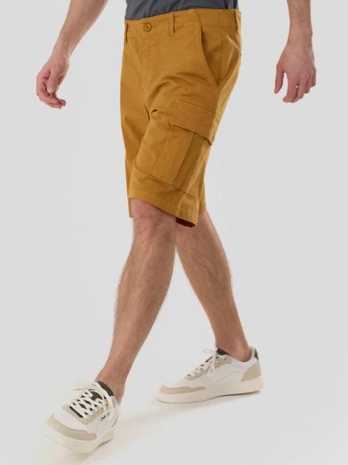 Fundango Zack Cargo Shorts for men in yellow 5