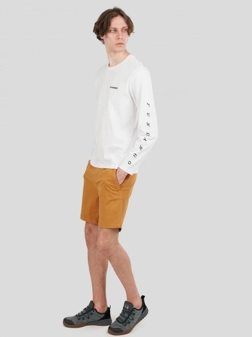 Fundango Mason Chino Shorts for men in yellow 4