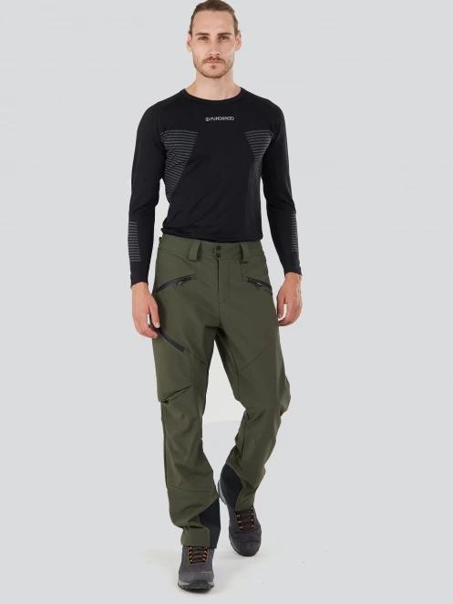 Fundango Rob Softshell Pants for men in green 4