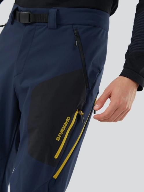 Fundango Akira Softshell Pants for men in dark blue 4