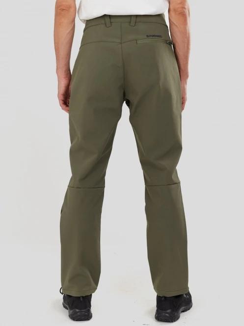 Fundango Akira II Softshell Pants for men in oliv 3