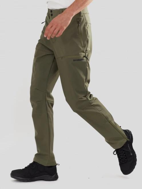 Fundango Akira II Softshell Pants for men in oliv 5