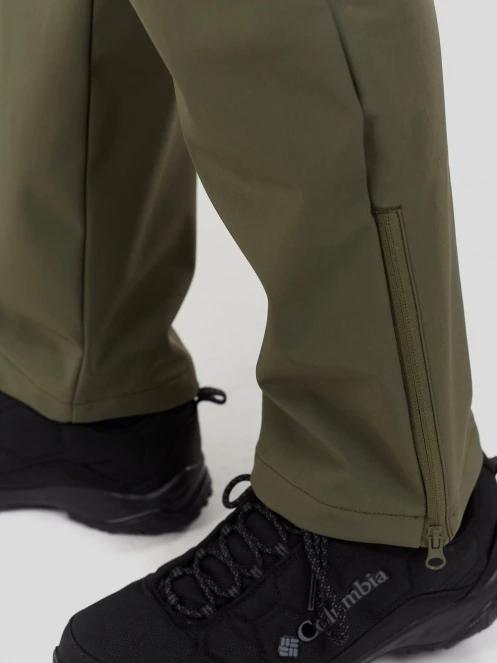 Fundango Akira II Softshell Pants for men in oliv 8