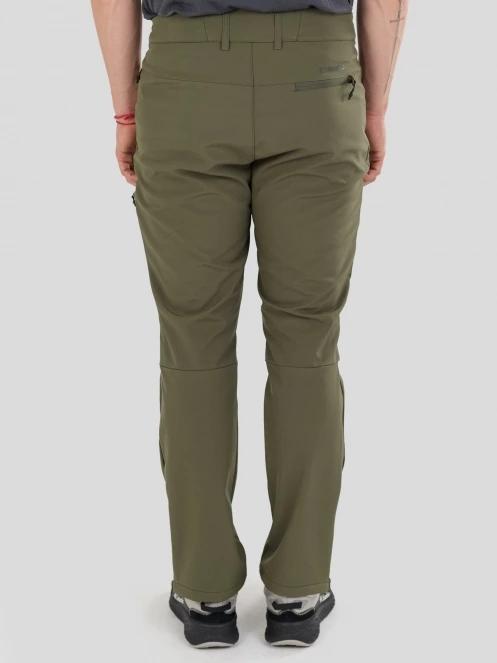 Fundango Akira II Softshell Pants for men in oliv 3
