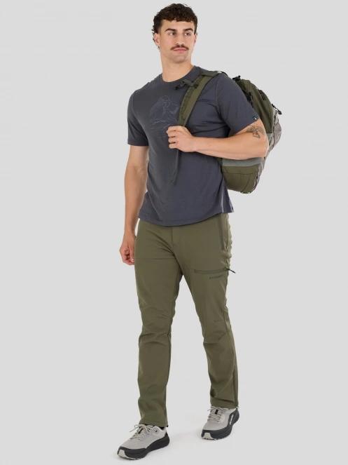 Fundango Akira II Softshell Pants for men in oliv 4