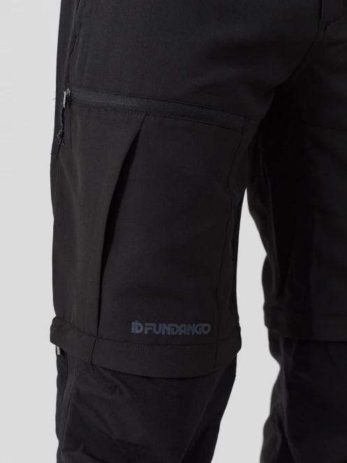 Fundango Aniak 2in1 Trekking Pants for men in black 6