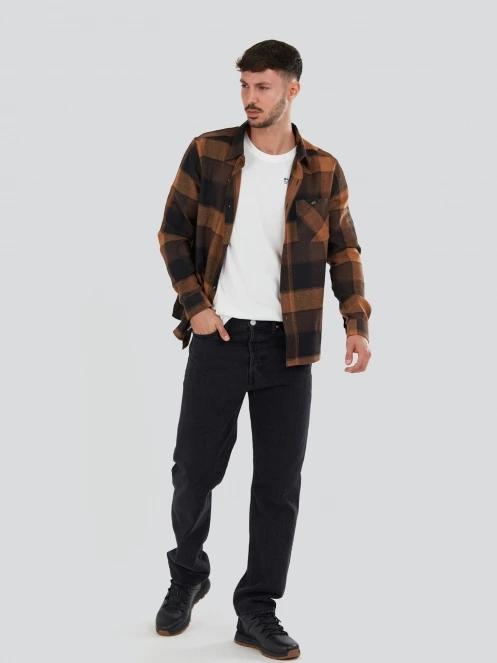 Fundango Harris Shirt for men in brown 4