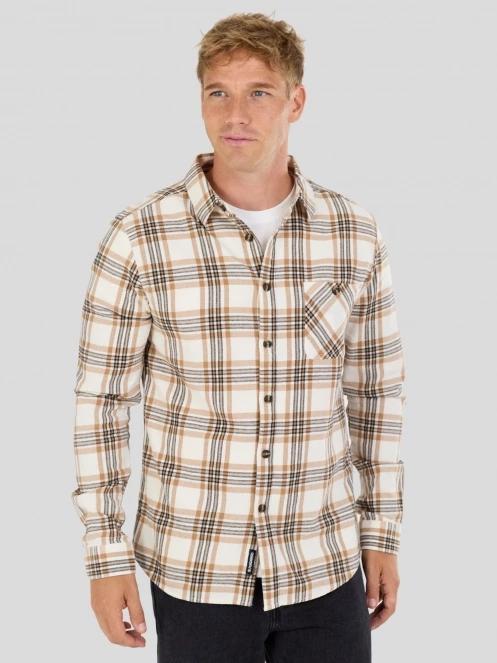 Fundango Harris Shirt for men in sand 2