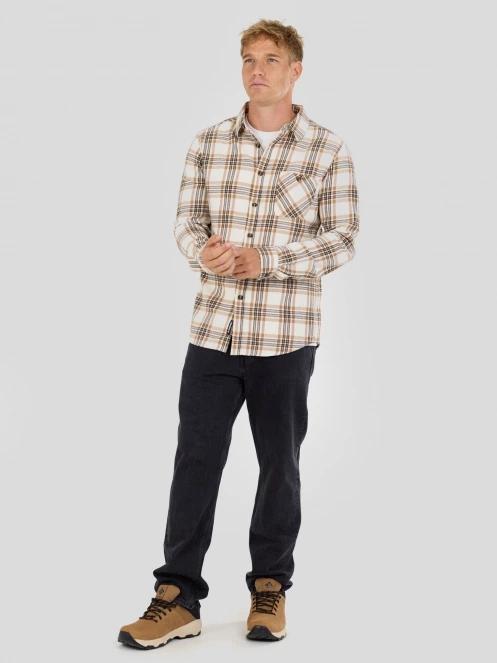 Fundango Harris Shirt for men in sand 4