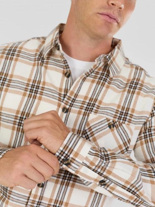 Fundango Harris Shirt for men in sand 7