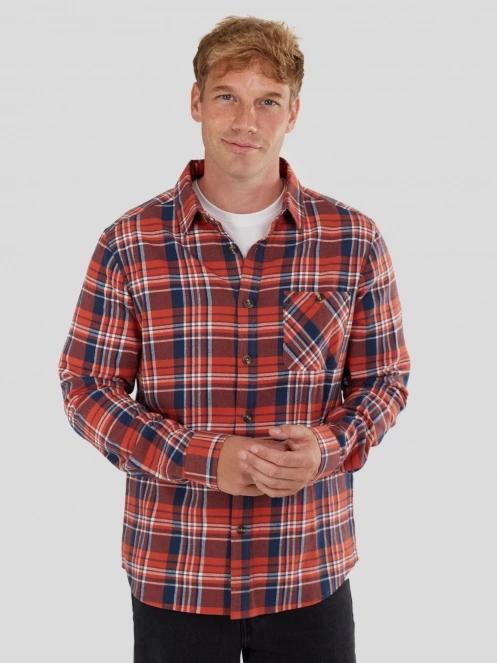 Fundango Harris Shirt for men in red 2