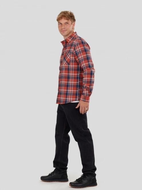 Fundango Harris Shirt for men in red 4