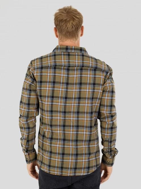 Fundango Harris Shirt for men in oliv 3